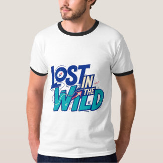 Förlorad i det vilda vintage-äventyrs-T-shirt för T Shirt