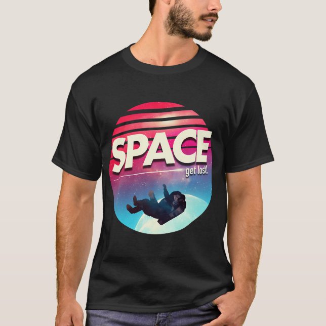 Förlorad i rymden t shirt (Framsida)