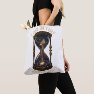Förlorad i tiden, funnen i sidorna Totebag Tygkasse