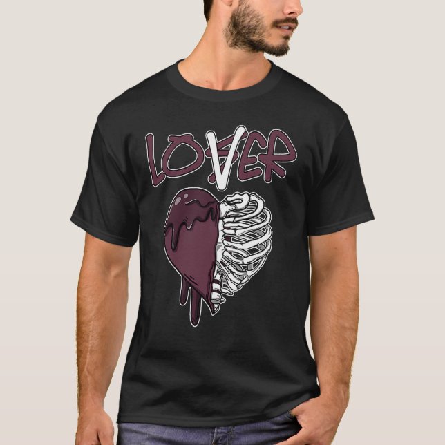 Förlorad inkörning av hjärt-höggränder 1:s matchni t shirt (Framsida)
