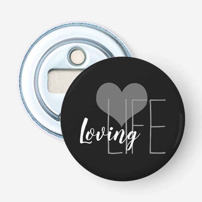 FÖRLORAD LIV med hjärta | Flasköppnare (Framsidan)