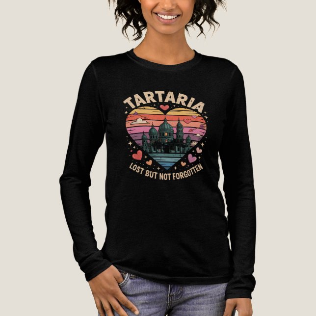 Förlorad Tartaria Alla Hjärtans Dag T-shirt (Framsida)