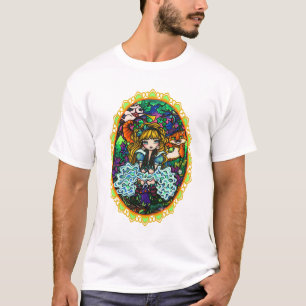 "Förlorade Alice" Alice i den underlandCheshire Tee