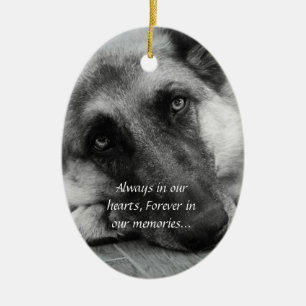 Förlorade den älsklings- prydnaden julgransprydnad keramik