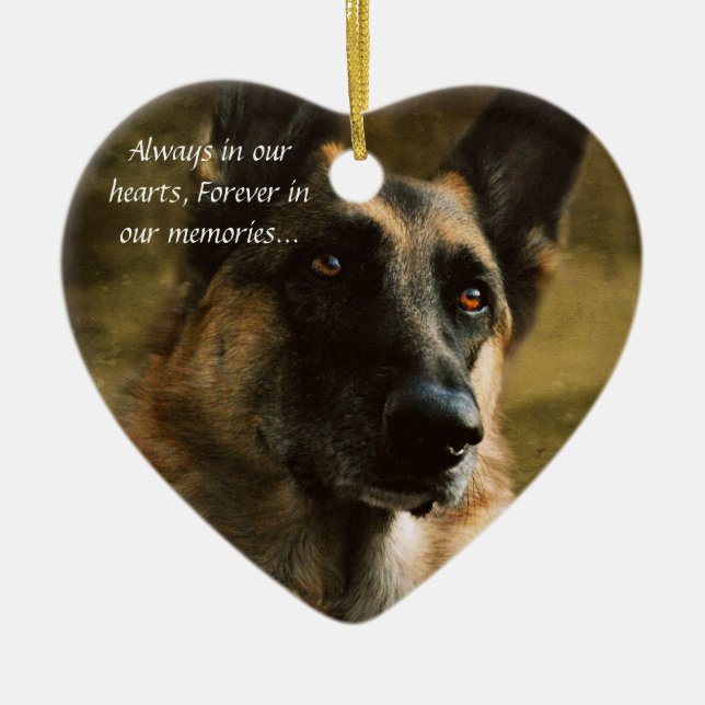 Förlorade den älsklings- prydnaden julgransprydnad keramik (Framsidan)