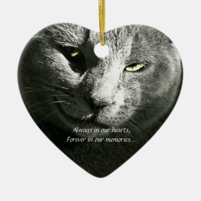 Förlorade den älsklings- prydnaden julgransprydnad keramik (Framsidan)