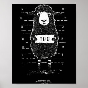 Förlorade får - Jag var förlorad men nu är jag fun Poster
