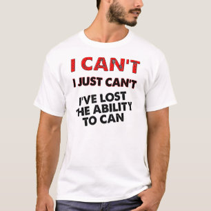 Förlorade Förmågan Att Kunna Roliga T-Shirt Tröjor