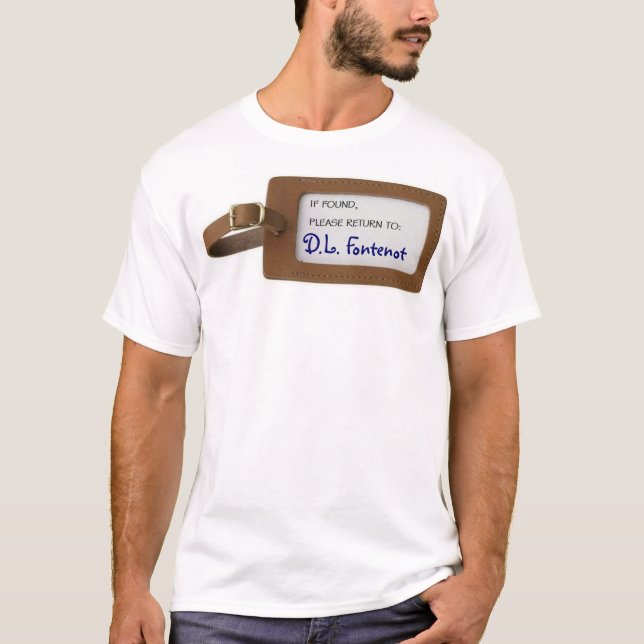 Förlorade funnit n t shirt (Framsida)