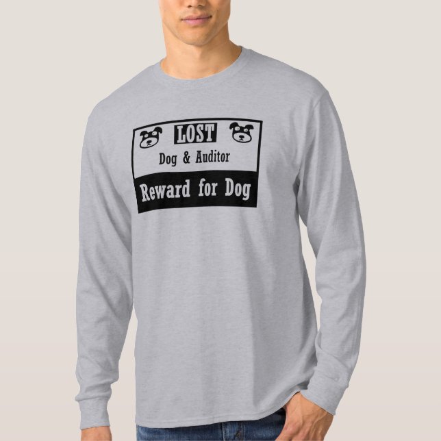 Förlorade hundrevisorn t shirt (Framsida)