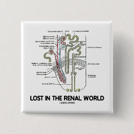 Förlorade i den Renal världen (njure Nephron) Knapp
