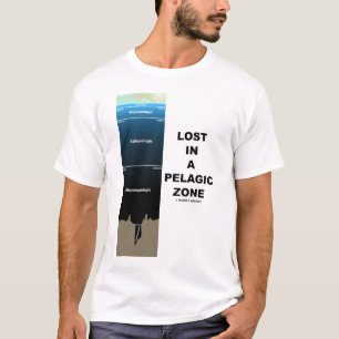 Förlorade i en Pelagic zon (Oceanography) Tee