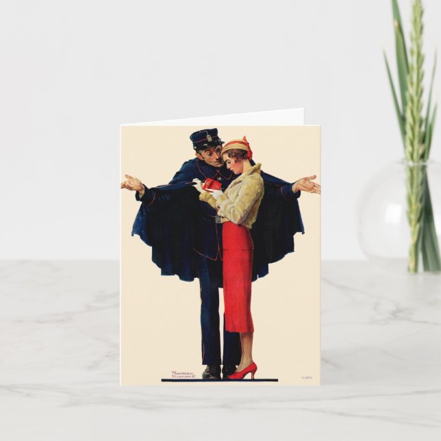 Förlorade i Paris Kort (Framsida)