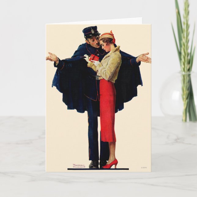 Förlorade i Paris Kort (Framsida)