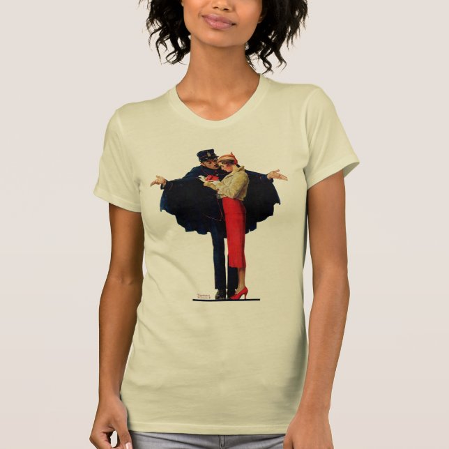 Förlorade i Paris Tee (Framsida)