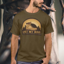 Förlorade Min Stövel T Shirt