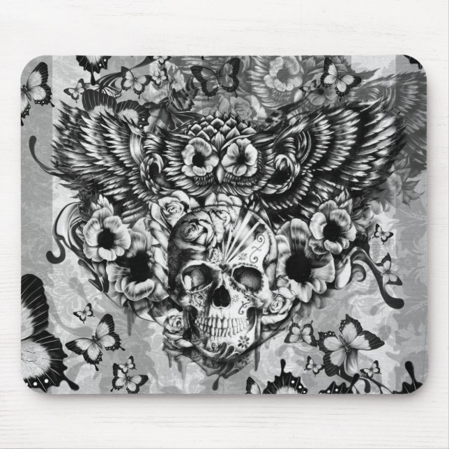 Förlorade och grundar, den blom- ugglan med musmatta (Framsidan)