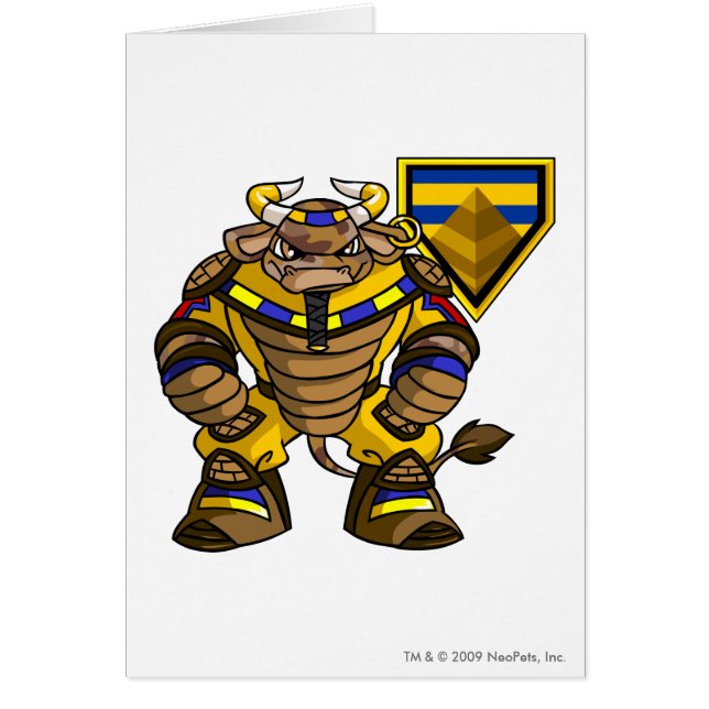 Förlorade ökenlagkapten 1 hälsningskort (Framsidan)