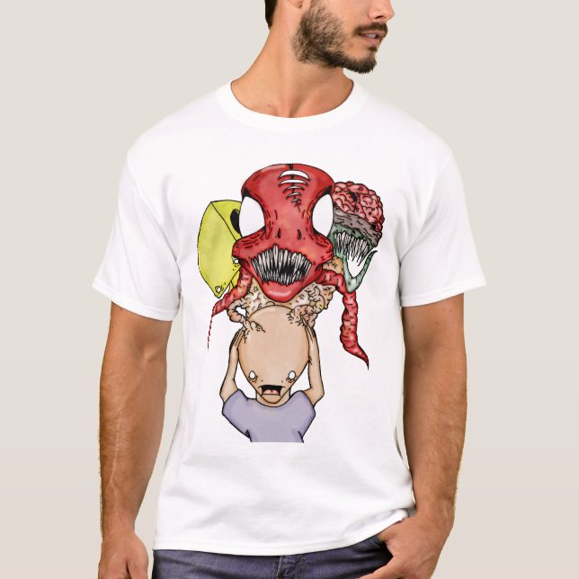 Förlorade varar besvärad t-shirt (Framsida)