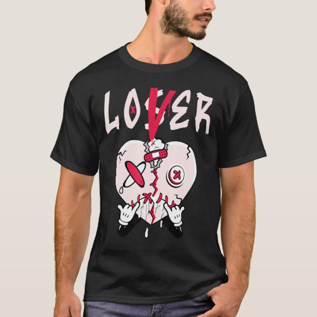 Förlorare Älskare skjuter Heart Drip TTE för att m T Shirt (Framsida)