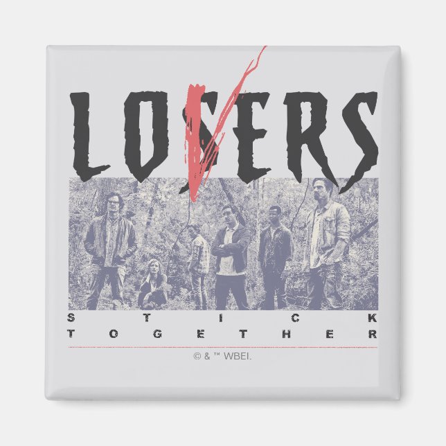 Förlorare håller ihop magnet (Framsidan)