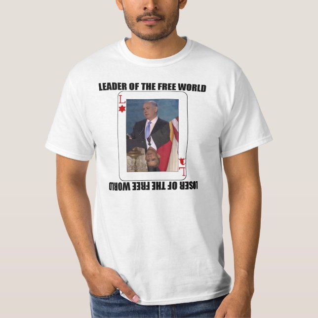 Förlorare/ledare av den fria världen tröja (Framsida)