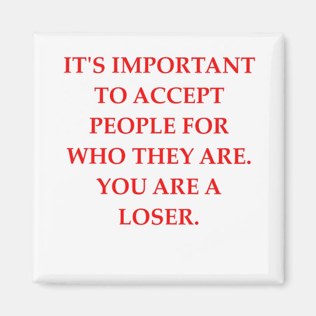 förlorare magnet (Framsidan)