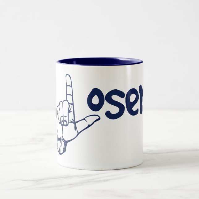 Förlorare Två-Tonad Mugg (Center)