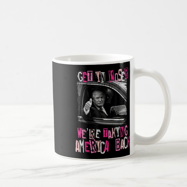 Förlorare vi tar Amerika tillbaka-trump 2 Kaffemugg (Höger)