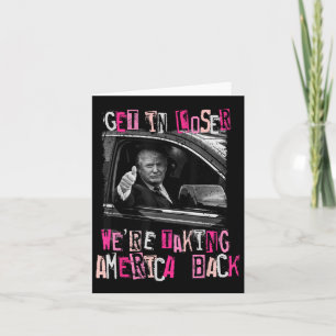 Förlorare vi tar Amerika tillbaka-trump 2 Kort