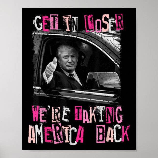 Förlorare vi tar Amerika tillbaka-trump 2 Poster (Framsidan)
