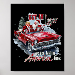 Förlorare vi tar Amerika tillbaka trumpeter Sant Poster
