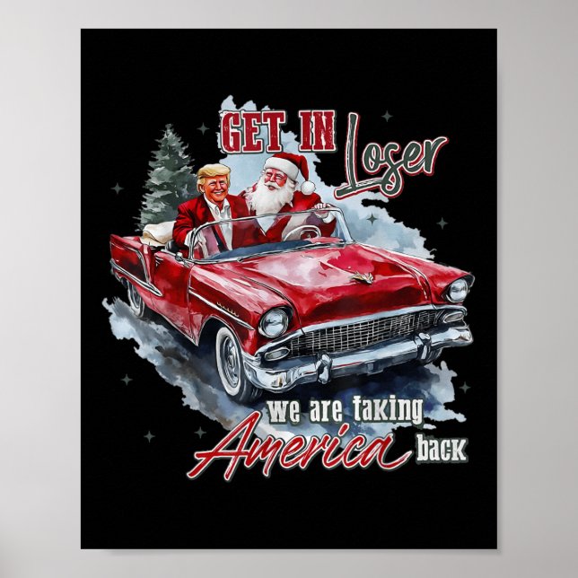 Förlorare vi tar Amerika tillbaka trumpeter Sant Poster (Framsidan)