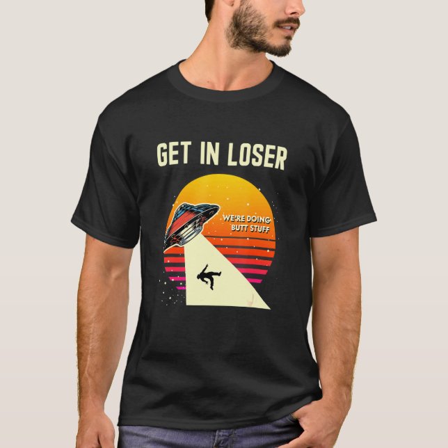 Förloraren gjorde bortförandet av Saker Alien T Shirt (Framsida)