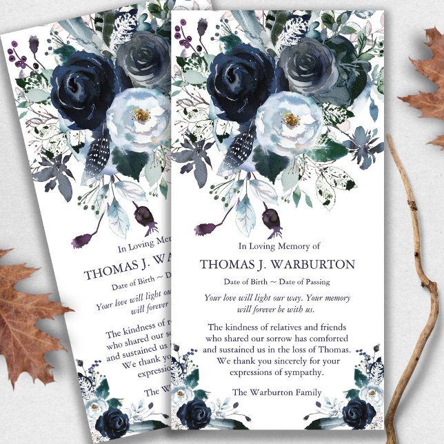 Förlorat tack för dina kort. (funeral thank you cards, bereavement, elegant, simple, celebration of life, sympathy card)