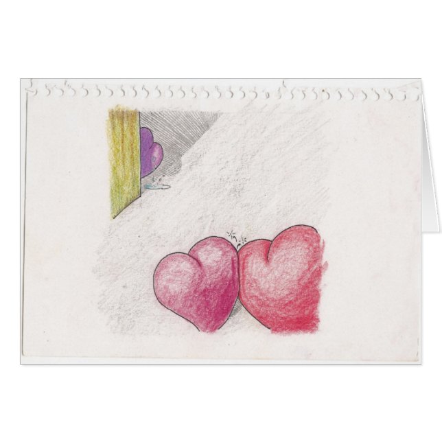 Forlorn Hälsningskort (Framsidan Horizontal)