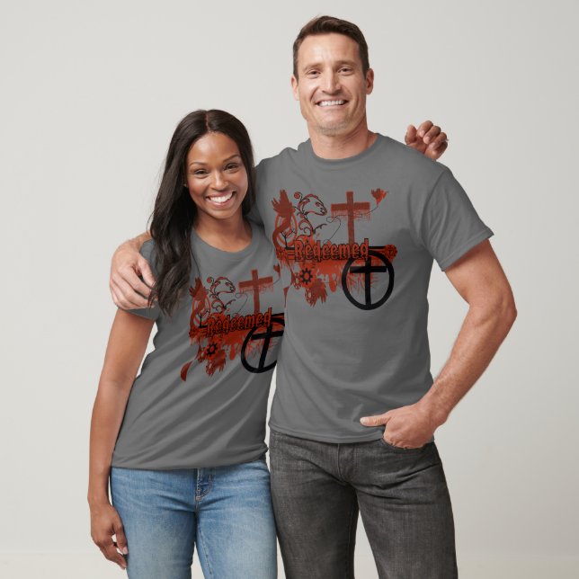 Förlöst - med vingar t shirt (Unisex)
