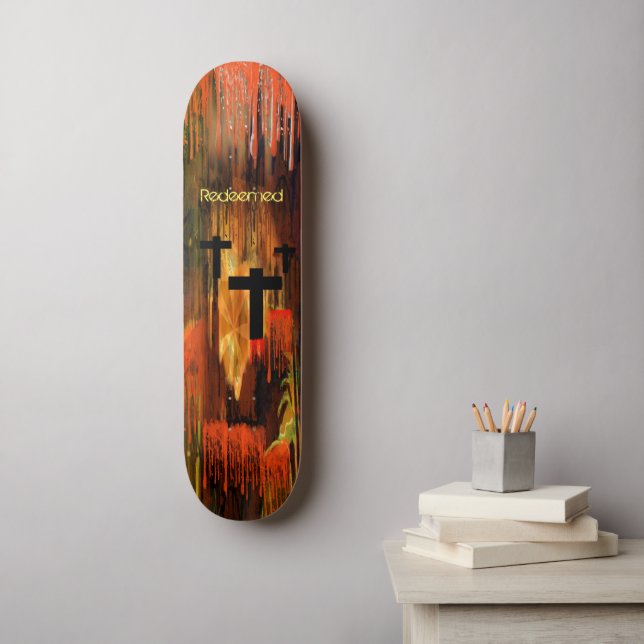 Förlöst Mini Skateboard Bräda 18,5 Cm (Väggkonst)