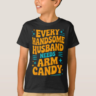Förlovad fästman par snygg make behöver t shirt