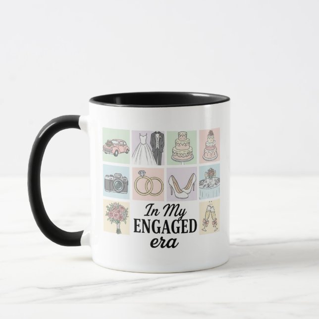 Förlovad mugg, Förlovningsmugg, Förlovad era Mugg (Vänster)