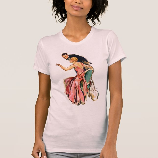 Förlovat koppla ihop t-shirt (Framsida)