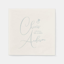 Förlovning Cheers till framtidens Mr. och Mrs. Pappersservett