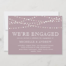 förlovning för kreme botanisk pastellsträng ljus