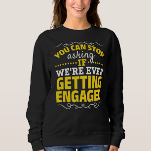 Förlovning för meddelande om Förlovning för aktive T Shirt
