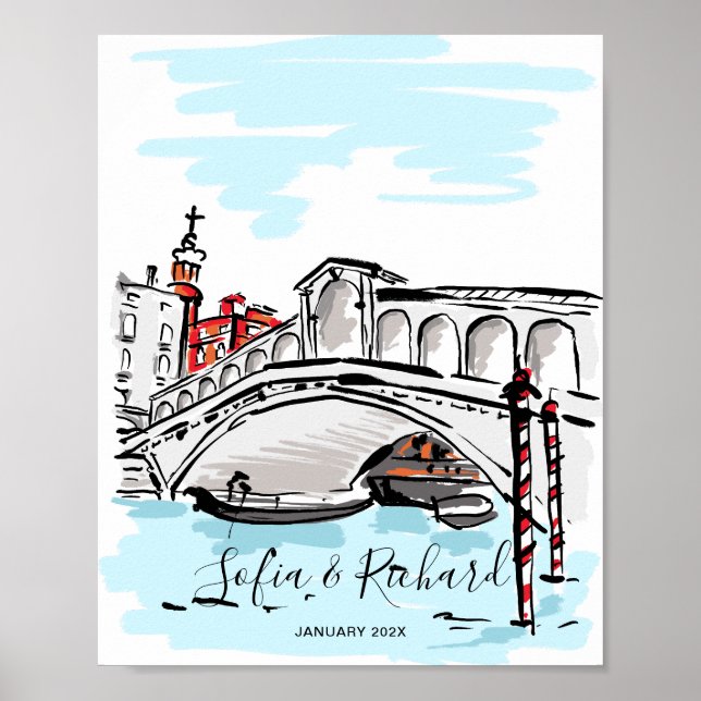 Förlovning, frieri, födelsedagsgåva poster (Framsidan)