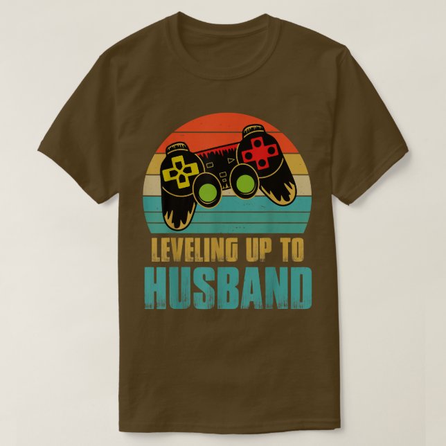 Förlovning Gamers i manar, upp till Make för T Shirt (Design framsida)