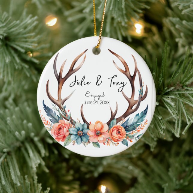 Förlovning Gift Förlovning Ornament - (Träd)