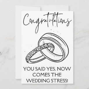 Förlovning Grattiss-kort Inbjudningar