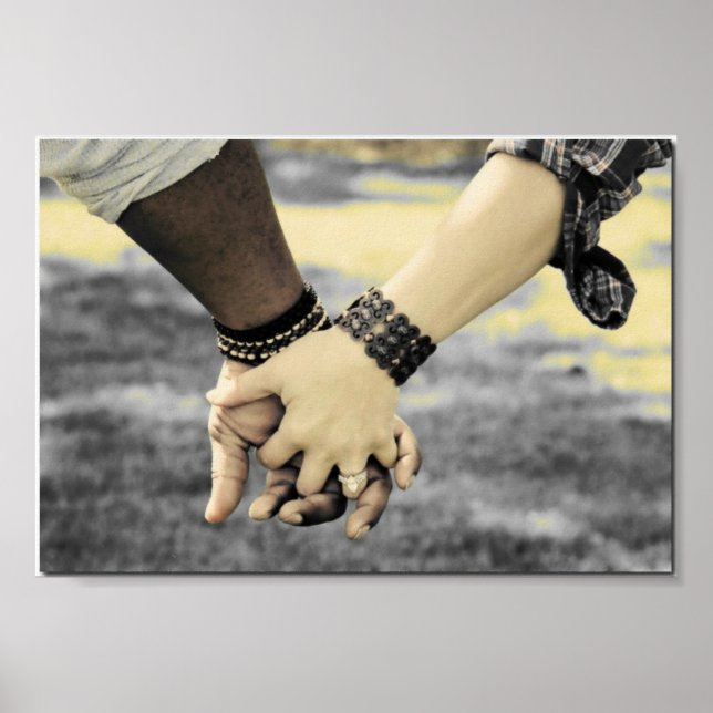 Förlovning Händer Poster (Framsidan)