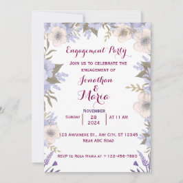 Förlovning Inbjudningar